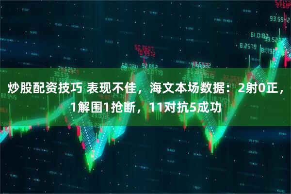 炒股配资技巧 表现不佳，海文本场数据：2射0正，1解围1抢断，11对抗5成功